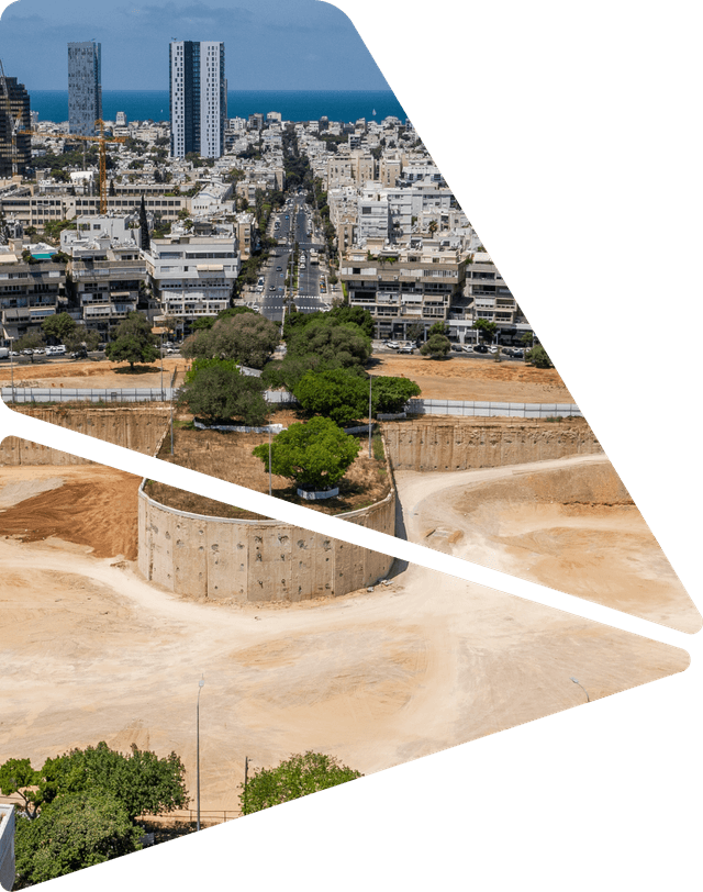 עבודות ביסוס בתנאי קרקע מאתגרים Provision of Supporting Ground Anchors 